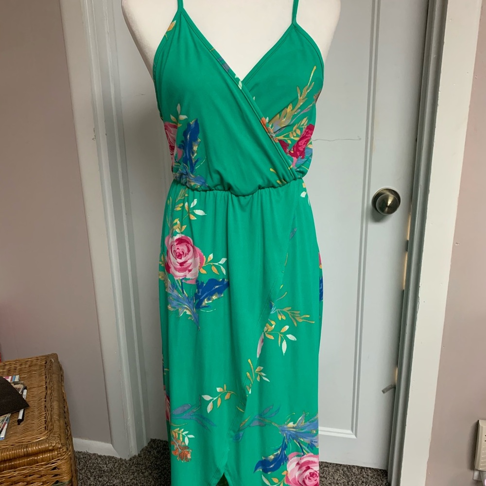 Wrap Floral Dress